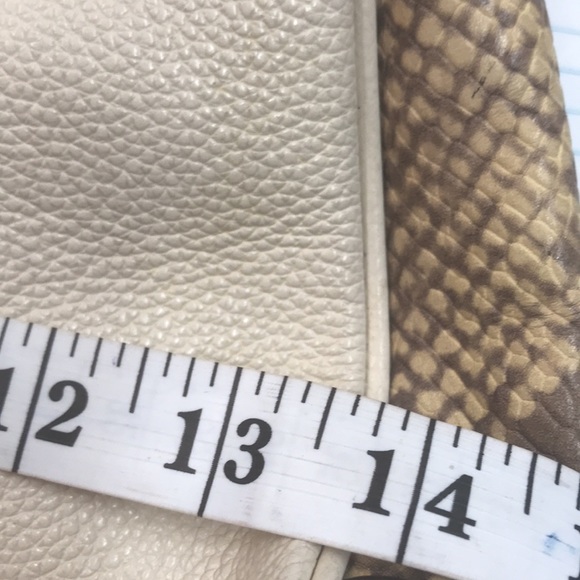 Gorgeous Coach bag with leather and snakeskin - Picture 11 of 13